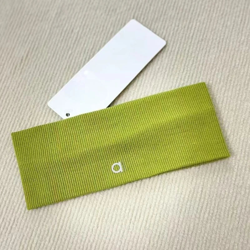 Knitted Wide Headband – Sweat-Absorbing & Anti-Slip