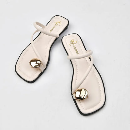 Women’s Retro Summer Slippers – Comfortable, Stylish, and Durable