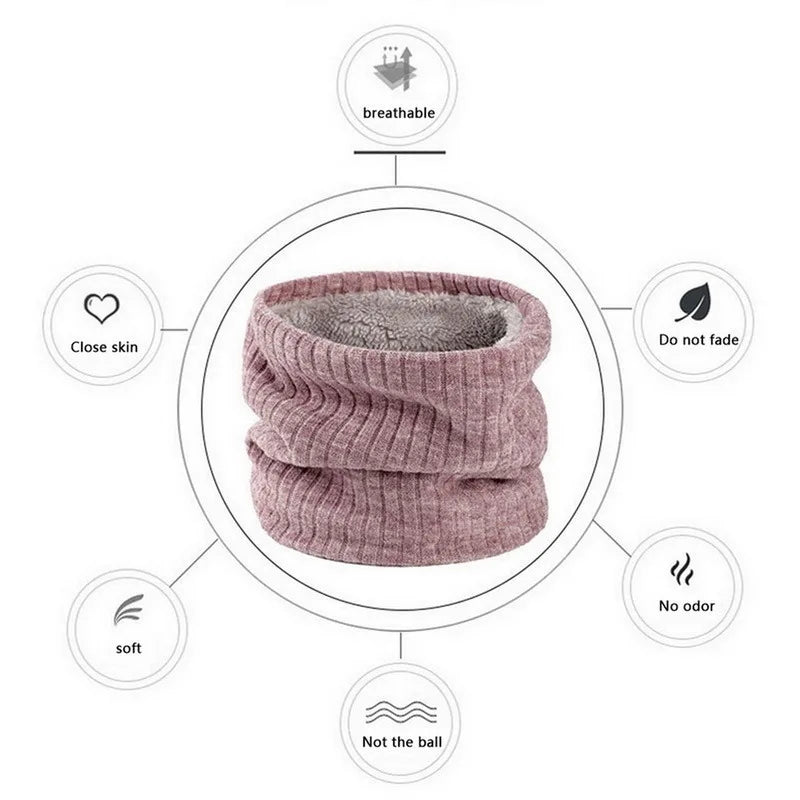Unisex Knitted Winter Scarf – Warm, Fashionable, and Versatile