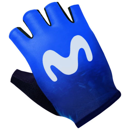 Men & Women Fingerless Cycling Gloves – Non-Slip Sport Mittens
