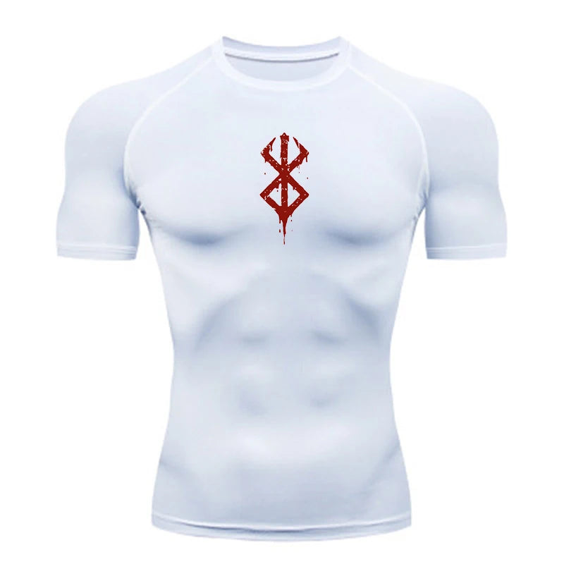 Unisex Summer Compression Sportswear – High Elastic Cotton Training Top