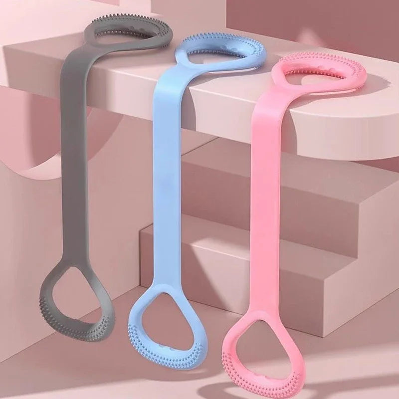 Stretch Strap Yoga 8-Figure Tensioner – Elastic Silicone Resistance Band for Shoulder, Back, and Full-Body Stretching