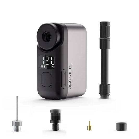 TOPUMP TB2 PRO Mini Portable Electric Pump – Cordless Tire Inflator