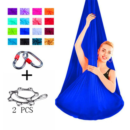 Full Set Flying-Aerial Yoga Hammock – Elevate Your Yoga Practice