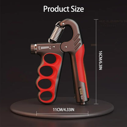 Hand Grip Strengthener with LCD Counter – Adjustable 5–100KG