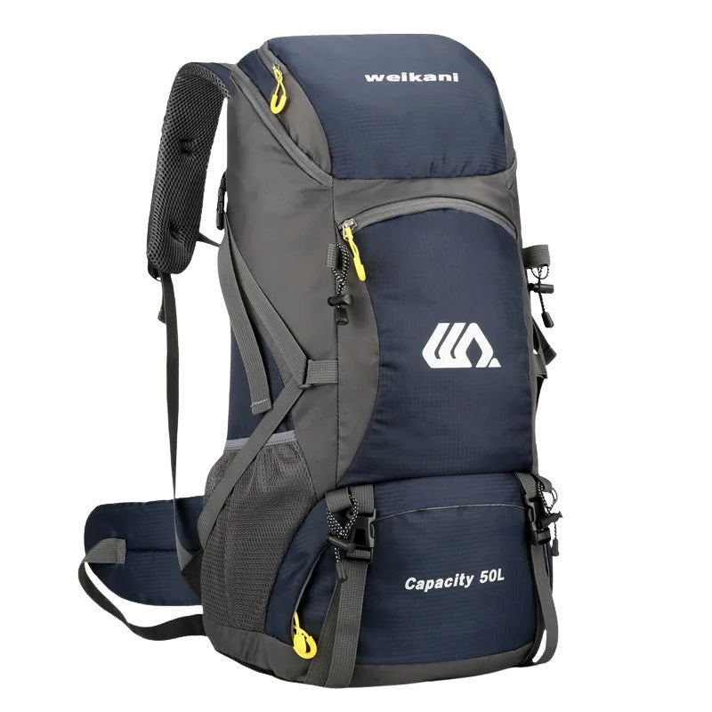 50L Large Travel Backpack – Multifunctional Outdoor Rucksack