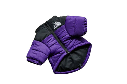 Autumn/Winter Dog Clothes – Warm Fiber Pet Outfit with Letter Print