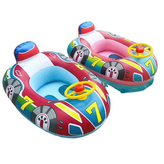 Baby Swimming Pool Float – Cute Car Design