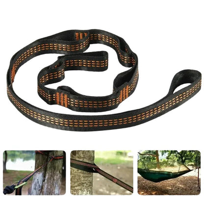 Black Hammock Straps – Durable Outdoor Camping Support