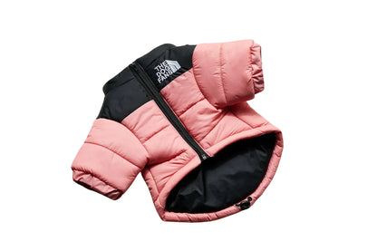 Autumn/Winter Dog Clothes – Warm Fiber Pet Outfit with Letter Print