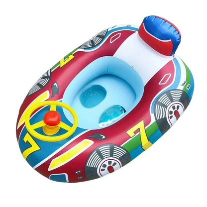 Baby Swimming Pool Float – Cute Car Design