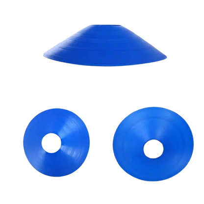 10pcs Kids Football Training Cone Set – Pro Disc Agility Cones