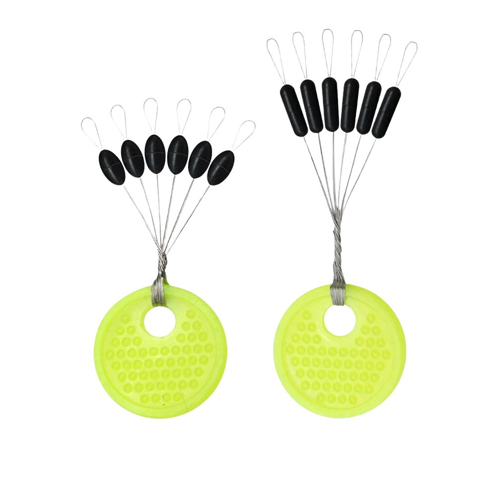 60pcs Rubber Space Beans – Carp Fishing Line Stoppers