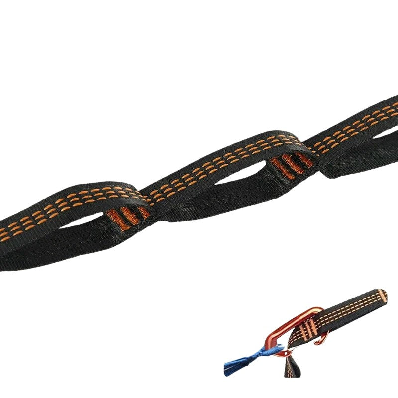Black Hammock Straps – Durable Outdoor Camping Support