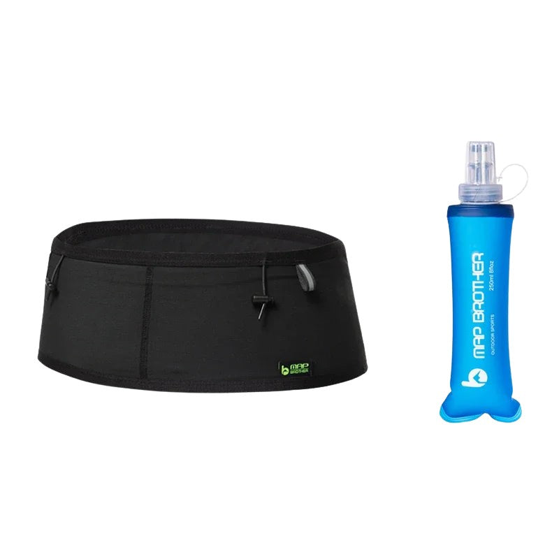 MAP BROTHER W1001 Woven Elastic Sports Waist Bag – Running, Triathlon & Cycling Race Belt